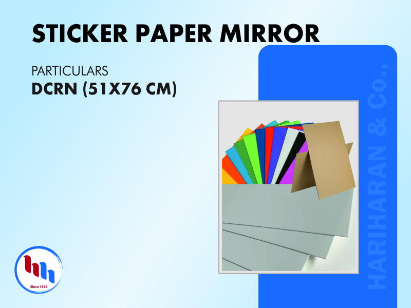 Mirror Finish Sticker Paper